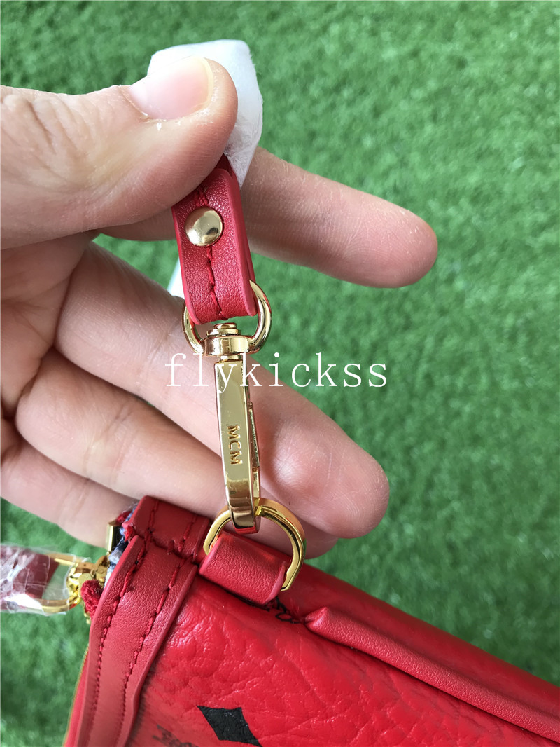 MCM Red Handbag